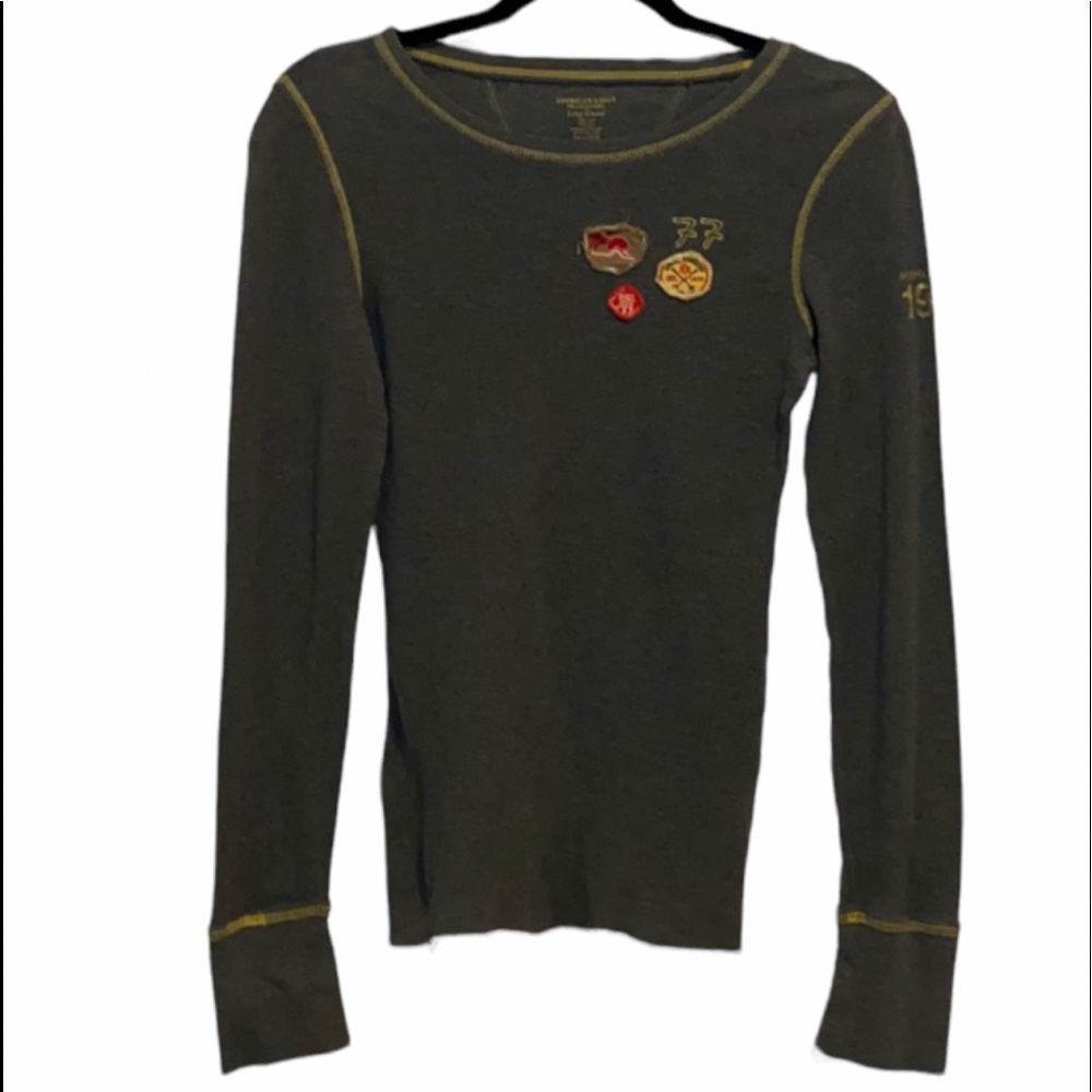 American Eagle Patch Top